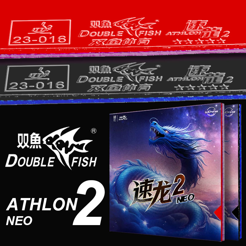 DOUBLE FISH ATHLON 2 NEO Table - Badminton Background ulasan dan harga
