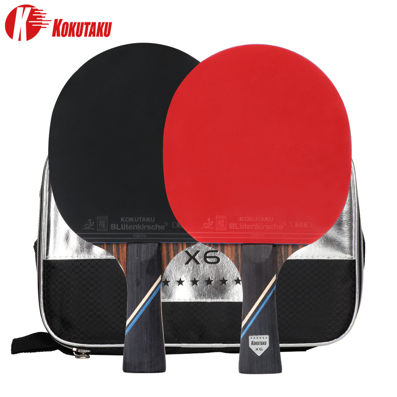 KOKUTAKU 2 Pcs 6 Star Ping Pon - Badminton Background ulasan dan harga