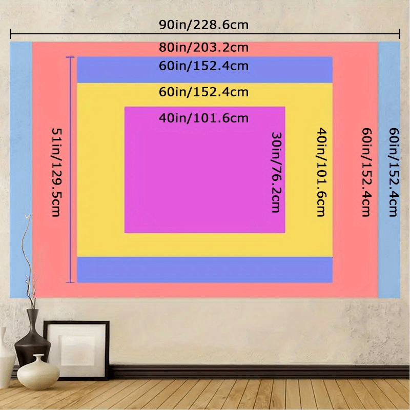 Colorful Tennis Ball Tapestry, - Badminton Quotes ulasan dan harga