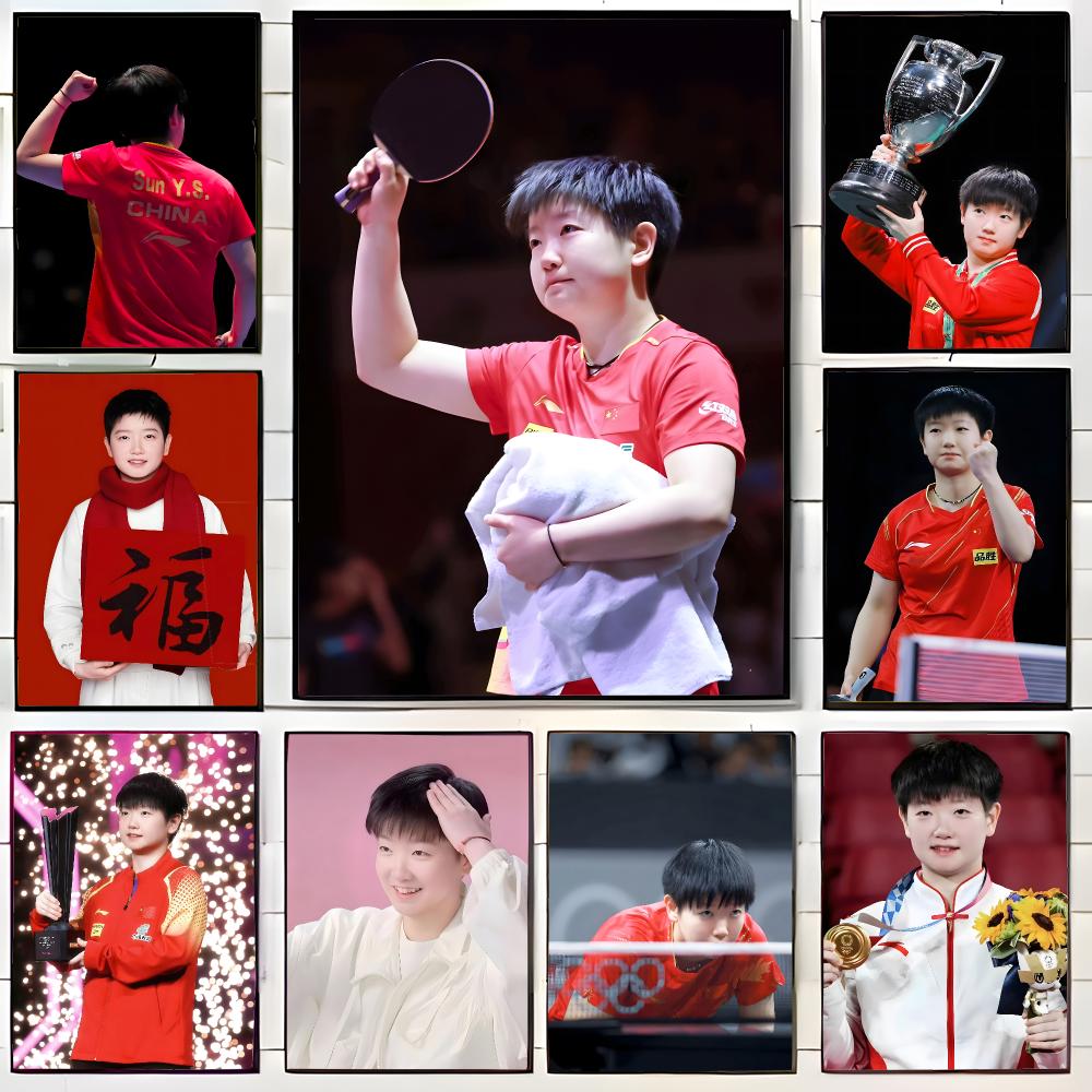 Champion Table Tennis Athlete  - Badminton Quotes ulasan dan harga
